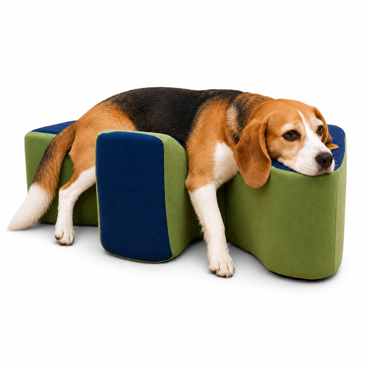 Senior Dog Bed for Dog Legs Support, Paralyzed Dog Support, Rear Leg Support Aid, Recovery, Reduce Pressure, Soft Dog Support Cradle for Elderly, Injured, Arthritic, Disabled Dog