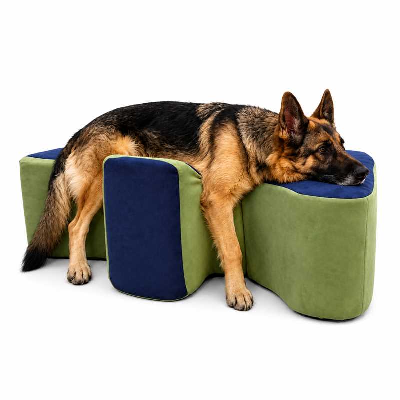 Senior Dog Bed for Dog Legs Support, Paralyzed Dog Support, Rear Leg Support Aid, Recovery, Reduce Pressure, Soft Dog Support Cradle for Elderly, Injured, Arthritic, Disabled Dog